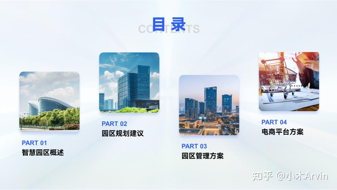 设计素材大全_PPT目录页设计_形状型目录制作