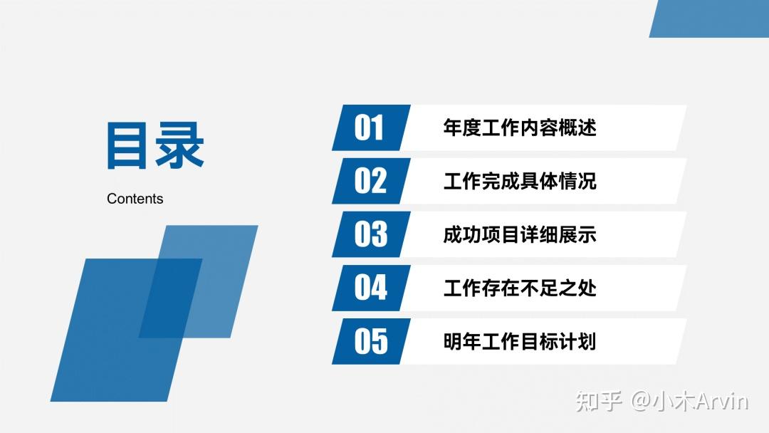 设计素材大全_PPT目录页设计_形状型目录制作
