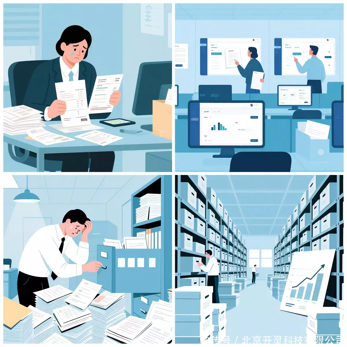 电子档案管理发展趋势_OA/ERP系统开发_企业档案管理痛点分析