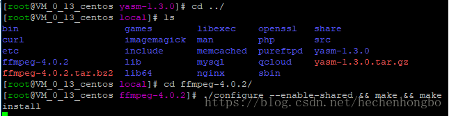 ffmpeg安装教程 _ PHP截取视频第一帧 _FFmpeg 教程