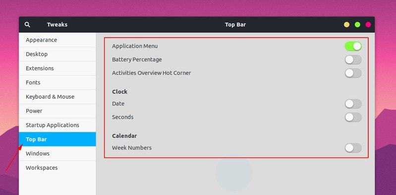 GNOME Tweaks 主题设置_系统优化软件_Ubuntu GNOME 优化工具