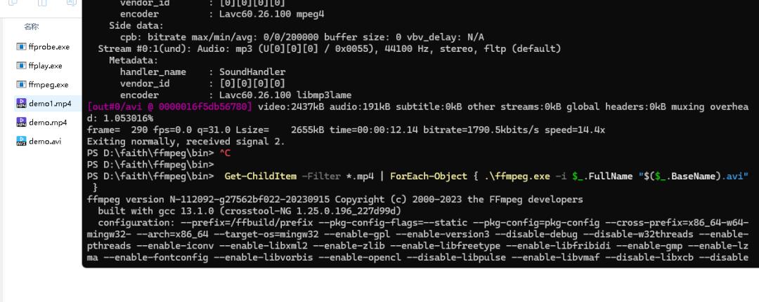 FFmpeg 教程_Ffmpeg视频格式转换方法_命令行Ffmpeg批量转换视频教程