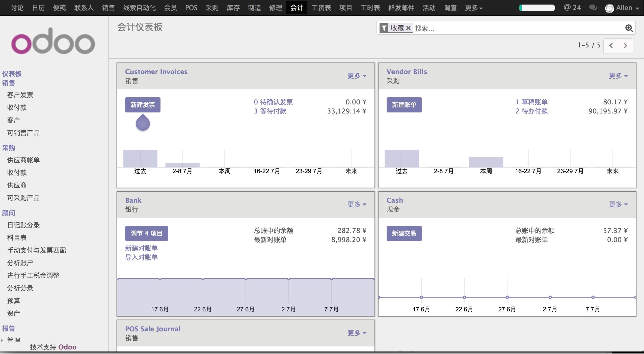 OA/ERP系统开发_odoo企业应用案例分析_odoo开源ERP/CRM学习教程