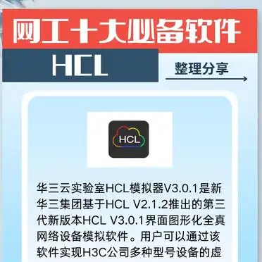 网络工程师必备软件推荐_网络软件_eNSP网络仿真工具