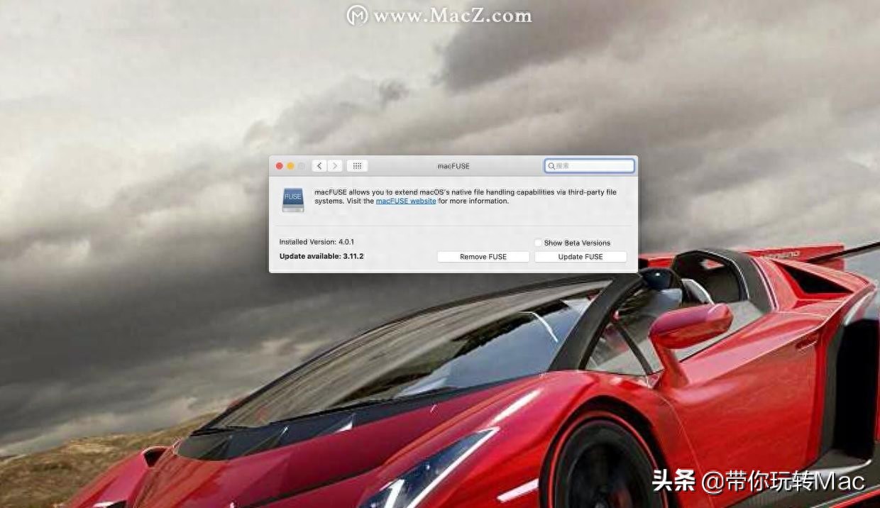 系统优化软件_MacOS第三方文件系统扩展_FUSE for Mac系统优化软件