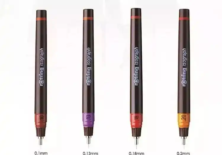 针管笔在建筑设计中的应用_必备工具推荐_建筑学子必备工具