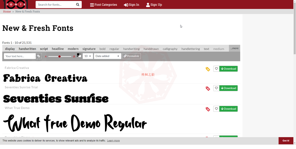 个人非商业使用字体网站_免费字体_免费下载字体网站
