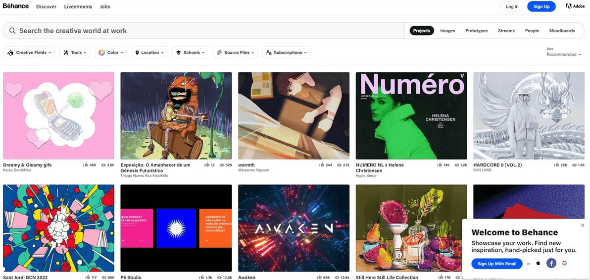 设计素材大全_即时设计资源广场免费平面设计图片下载_Behance社交媒体平台创意设计作品展示