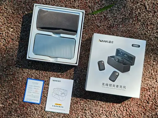 自媒体创作神器_无线麦克风降噪_纽扣式无线麦克风音质