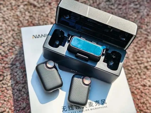 无线麦克风降噪_自媒体创作神器_纽扣式无线麦克风音质
