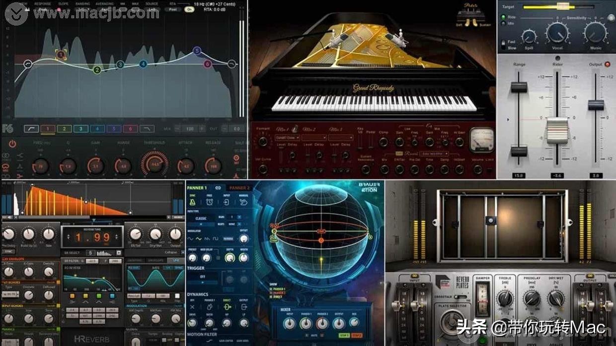 专业插件代下载_Waves Complete 11 Mac版_高性能音频插件套装Mac版