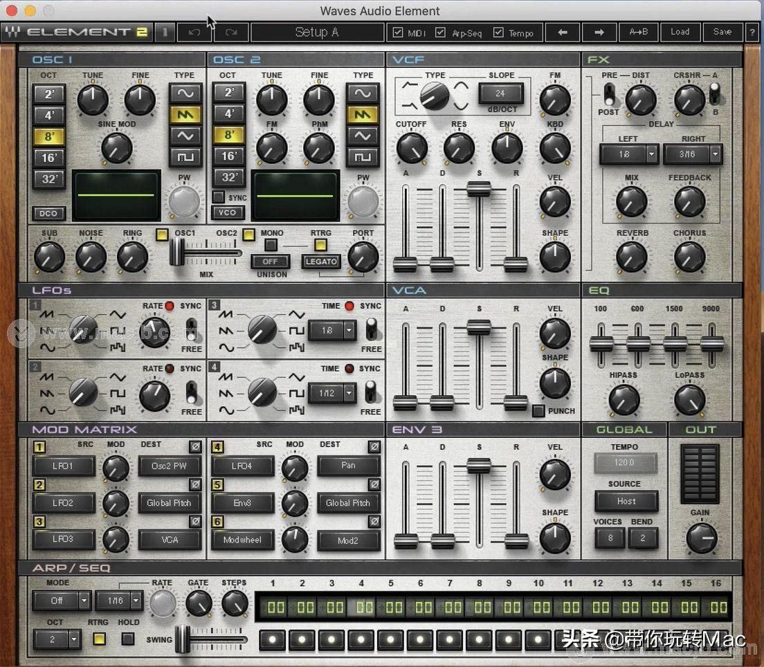 高性能音频插件套装Mac版_专业插件代下载_Waves Complete 11 Mac版